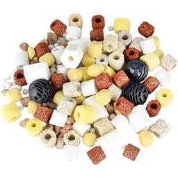 Equipamento dez da purificação da água do aquário em um material do filtro do tanque de peixes material do filtro pedra vulcânica do anel cerâmico - Image 1