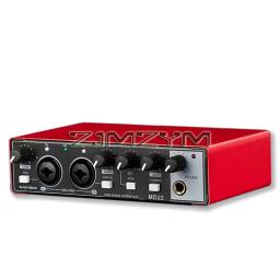 Interface de áudio profissional, equipamento de placa de som para guitarra elétrica, monitor, loopback, usb, estúdio externo, gravação ao vivo, 1pc - Image 6