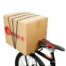 Porta-bagagens com elástico para bicicleta, porta-bagagens com ganchos - Image 1