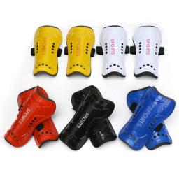 Caneleiras de futebol para adultos e crianças, protetores de futebol, meia leve, placa de treinamento, legging, 1 par - Image 2