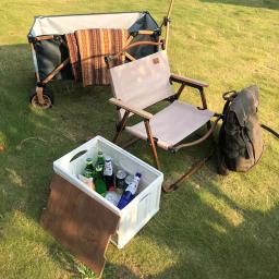 GIANXI-Mesas e Cadeiras Dobráveis De Acampamento, Equipamento De Viagem Ao Ar Livre, Conjunto De Piquenique De Pesca De Lazer, Mesas De Armazenamento e Cadeiras - Image 2