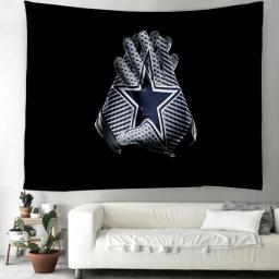 Tapeçaria de parede com cowboys design, acessórios para decoração, tapeçaria decoração para quarto e quarto - Image 3