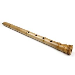 Flauta De Bambu Vertical com Shakuhachi, Instrumento De Sopros, 5 Buracos, Instrumento Musical De Madeira, D Key, Capa Protetora - Image 2