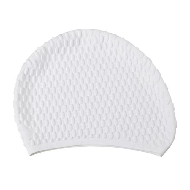 Boné de Natação Impermeável em Silicone para Adultos - Acessório Elástico para Homens e Mulheres
