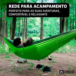 Rede De Descanso Com Tela Mosquiteiro Confortável Camping - Image 2
