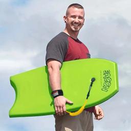 Surf Segurança Leash Adequado para Stand Paddle Boards, Corda de Mão, Gancho, Single-Wrap Strap, Enrolado, Bodyboard, Placas - Image 2