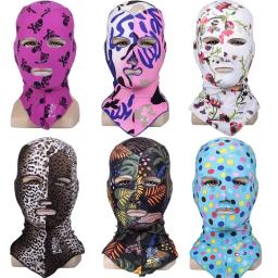 Proteção UV Impermeável Tampas de Natação, Máscara de Mergulho Protetor Solar, Respirador Unisex, Jellyfish Facekini Head Cover, Homens e Mulheres - Image 6