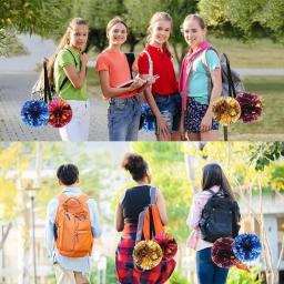 Leve e portátil Pom Carrier para Cheerleading Mochila, Nylon Cheer Bag, Cheer Acessório - Image 4