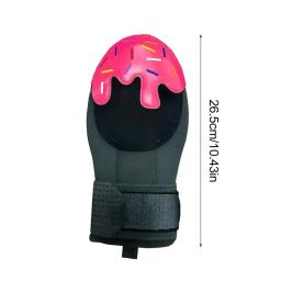 Baseball Softball Mitt deslizantes luvas, guarda mão direita e esquerda, luvas deslizantes - Image 6