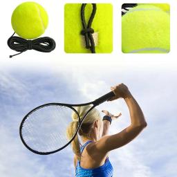 Bola profissional do treinamento do tênis com salto elástico, equipamento portátil da corda da bola, aptidão, L1O7, 1Pc - Image 3