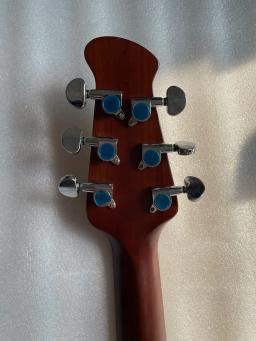 Guitarra Elétrica com Solid Top, Guitarra Clássica Viagem, Caixa de Música, Super Bonito, Vintage, 6 Cordas, Stock, 41 in - Image 6