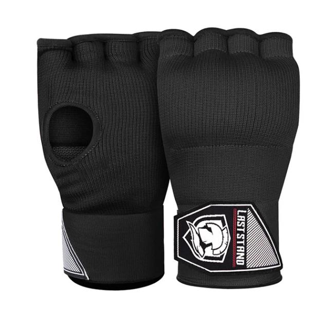Luvas internas acolchoadas com gel para boxe e kickboxing - Envoltórios elásticos rápidos para MMA e Muay Thai - 1 par