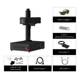 Cloudray 30w máquina de marcação de fibra portátil para jóias diy ouro prata anel pulseira corte metal máquina gravura a laser - Image 6