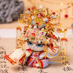 DIY 3D Metal Empress Miniature Model Kits, Jigsaw montado, artesanato artesanal, presentes de aniversário para amigos, novo - Image 3