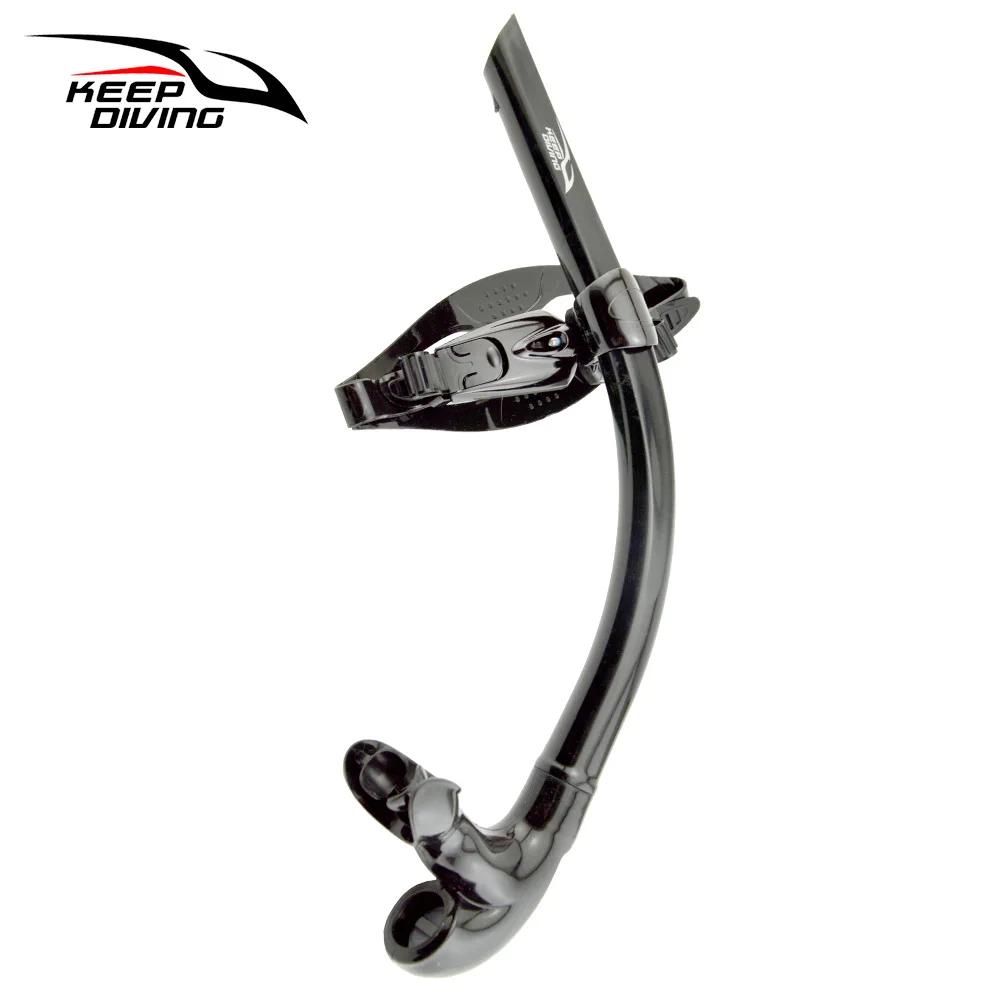 1 peça tubo de natação mergulho snorkel com bocal de silicone válvula de purga unidirecional - Image 1