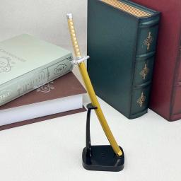 26cm los lobos samurai espada coyote starrk lixívia anime periféricos arma de metal modelo ornamento para casa 1:6 equipamento de boneca brinquedo masculino dropshipping atacado venda quente presentes nova chegada pres - Image 6