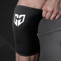 Compressão Sports Knee Pads para homens e mulheres, agachamento, halterofilismo, pressão, Crossfit, treinamento, suporte do joelho, protetor do joelho, 1 par - Image 3