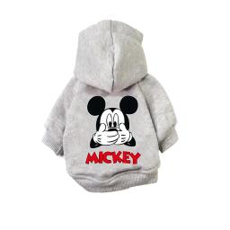 2022 nova disney roupas para cães de estimação minnie mouse hoodie companheiro acolhedor filhote de cachorro pequeno médio camisola do cão francês chihuahua pug s-xxl - Image 5