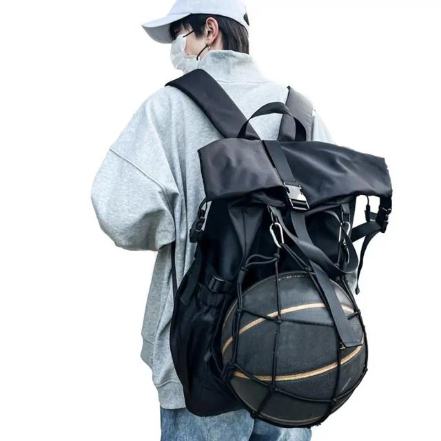 Mochila de Basquete com Compartimento para Bola, Grande Bolsa Esportiva para Homens, Ideal para Futebol, Voleibol e Viagens