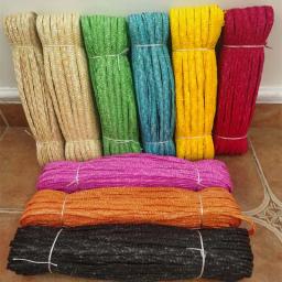 Natural Trigo Straw Weaving Material, Tecelagem Rattan Rope, Home Handmade Artesanato, Knit Repair, Cadeira, Cesta, Mesa, Decoração Móveis, 45 m - Image 3