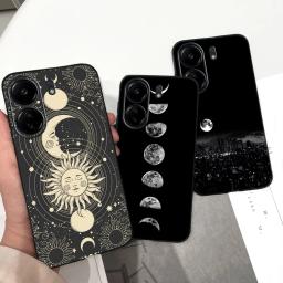 Capa de borracha macia TPU Cartoon, Padrão Black Night Sky, Design de moda, Xiaomi Poco C65, PocoC65 - Image 2