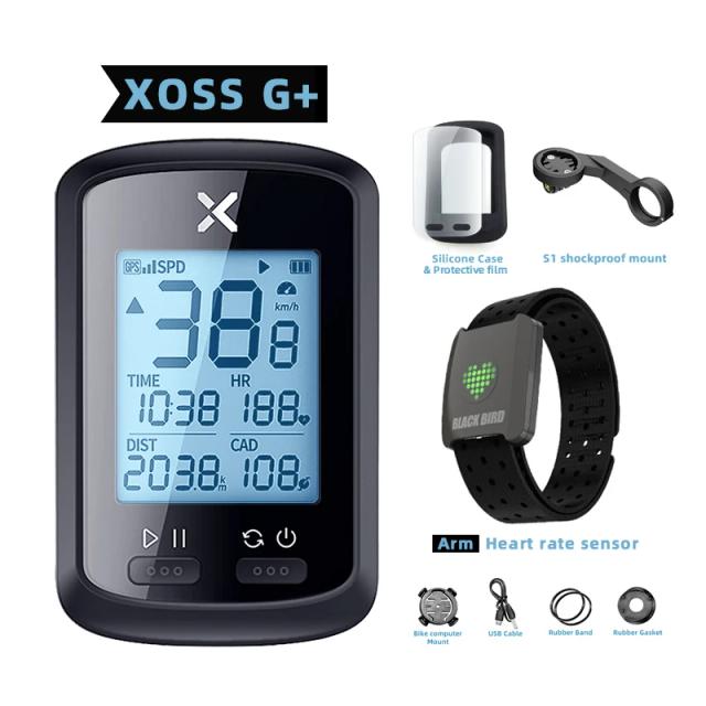 Ciclocomputador GPS Xoss G Mais: Velocímetro Sem Fio à Prova d'Água para Ciclismo no Brasil