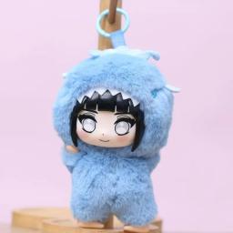 Naruto besta de cauda série brinquedos de pelúcia bonito sasuke sakura bonecas de vinil kawaii gaara hinata kakashi saco chaveiros para presente aniversário - Image 4