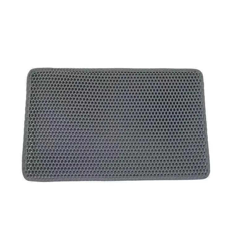 Dupla camada Cat Litter Mat, antiderrapante Litter Pads, caixa impermeável Litter, Pet Acessórios, S Cama Limpa, U4n4 - Image 1