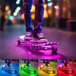 Fita LED com sincronização de música para festa em casa, RGB, SMD, 5050, mudança de cor, fita, Bluetooth, USB ,5V,1m-20m - Image 6