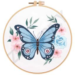Cross Stitch Embroidery Kits, Hoop Frame, Hoop, Anéis, Suprimentos, Racks, Handmade, Artesanato de bricolage, Habilidade, Costura manual, Kits - Image 5