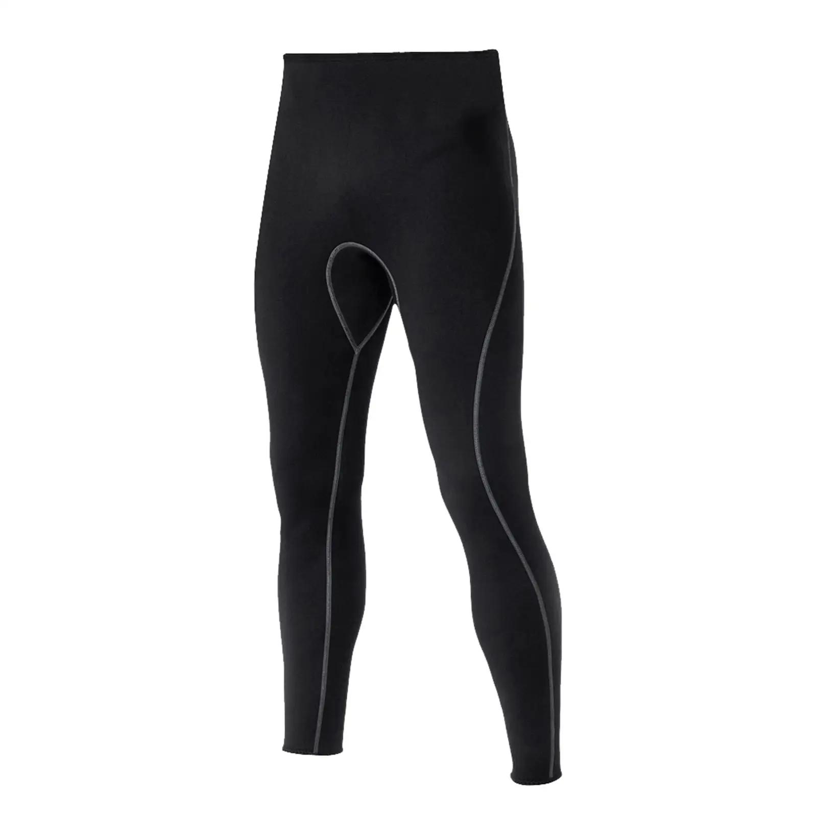 Calças Premium Wetsuit Neoprene, Terno Molhado, Mergulho, Natação, Snorkeling - Image 1