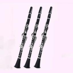 Profissional mini flauta doce clarinete, flauta branca, luxo transversal, instrumento musical infantil, instrumento eletrônico de sopro - Image 6