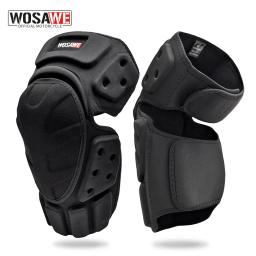 Wosawe protetor de joelho ajustável motocicleta motocross tático esporte equitação ciclismo patinação esqui joelheiras joelheira cinta suporte - Image 1