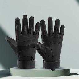 Luvas de dedo para esportes ao ar livre para homens, resistentes, respiráveis, resistentes ao desgaste, protetoras, táticas, antiderrapantes, ciclismo - Image 5