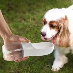 Pet Travel Water Bottle Garrafa de água para cães grandes pequenos Bowl Outdoor Walking Puppy Cat Drinking Bowl Dog Supplie - Image 2