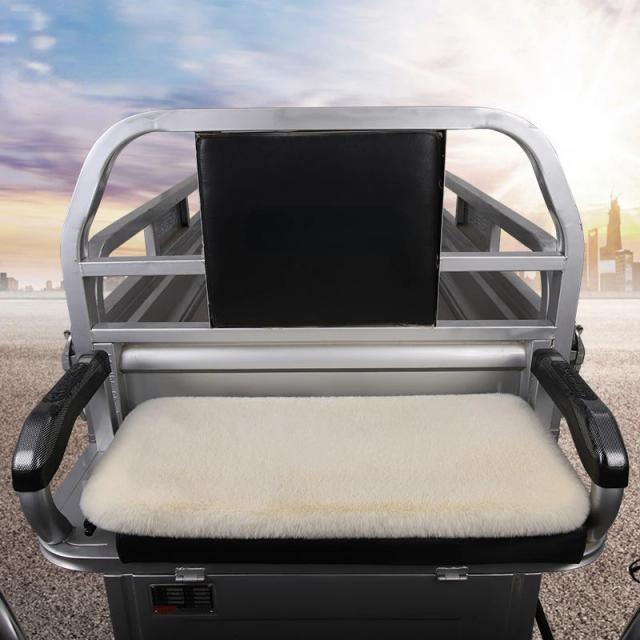 Capa de Assento Universal para Triciclo Elétrico com Protetor Solar em Plush - Ideal para Todas as Estações