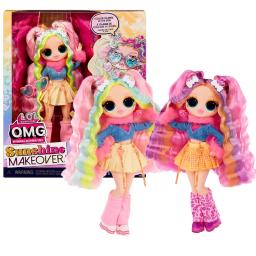 Novo LOL Surpresa! OMG Sunshine Bolha Colorida DJ Moda Boneca Cabelo Colorido Moda Múltipla Surpresa Presente Infantil - Image 2