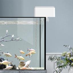Alimentador Inteligente Automático De Peixes Para Peixes Pequenos Alimentador Quantitativo, Guppy Food Dispenser, acessórios ornamentais para tanques - Image 2