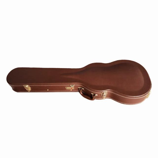Estojo rígido portátil para guitarra elétrica LP com proteção contra choques e tensão, altura externa de 107 cm