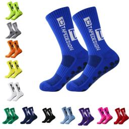 Meias de basquete antiderrapantes para homens e mulheres, futebol, antiderrapante, tênis, esporte, futebol, aderência, ciclismo, equitação, 38-45 - Image 1