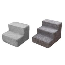Rampa removível antiderrapante ao ar livre para animais de estimação, Escadas 3-Steps para cães pequenos e gatos, Cama e escada do sofá, Pet Shop - Image 6