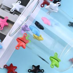 IYOE-Colorido Metal Star Magnet Fechos para DIY Jóias, Conector Magnético, Pulseira, Colar, Acessórios Artesanais, 5 Pares por lote - Image 4