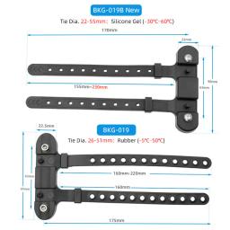 Bicicleta Garrafa Suporte Mount Adapter, Silicone MTB Bike Kettle Stand Base, amplamente utilizado no guidão, Quadro de tubo de espigão - Image 5