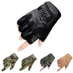 Luvas táticas paintball airsoft tiro anti-skid bicicleta dedo cheio luvas de caça roupas masculinas - Image 2