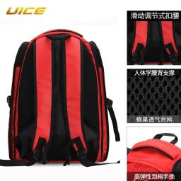Mochila de hóquei para crianças e adultos, 4x110mm, saco de segurança, acessórios para patinação sapatos - Image 3