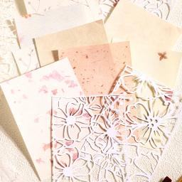6 pacotes/lote série de produção de papel artístico bonito adorável retro decorativo bloco de notas de papel - Image 3