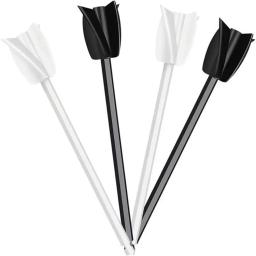 Pintura e resina epóxi Poder Mixer Blade, Ferramenta de perfuração para Mistura, 1.4 "Plastic Paddle, Substituir Resina Mixer Broca Anexo, 124A - Image 2