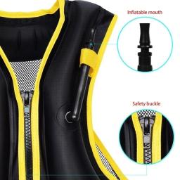 Coletes salva-vidas infláveis para adultos, coletes salva-vidas, natação e canoagem, mergulho e surf, esportes aquáticos, natação e canoagem - Image 3