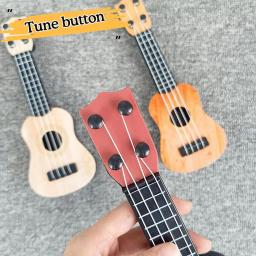 Simulação Ukri Mini Guitarra, Quatro Cordas, Instrumento Musical, Pode Ser Tocado para Aprender Cedo - Image 5