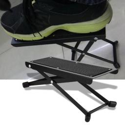Pedal de guitarra com altura ajustável, antiderrapante Pad, Guitar Neck Stand, Footstool Acessórios - Image 1